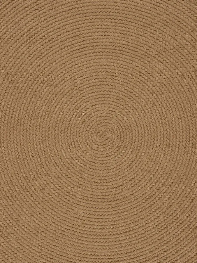 Mount Mansfield Solid Braided Oval Runner