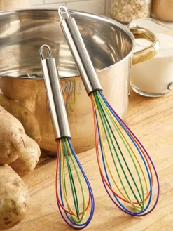 Multicolor Silicone Balloon Whisk