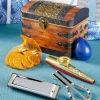 Music Time Treasure Chest Filled With Musical Instruments