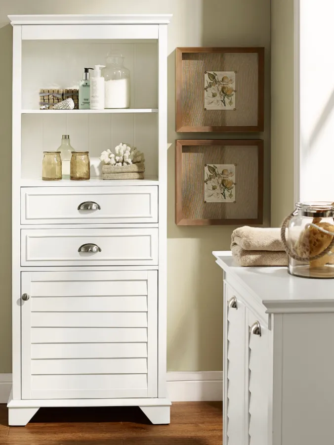 Nantucket Tall Storage Cabinet