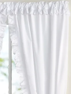Narrow Ruffles Rod Pocket Priscilla Curtains by CountryCurtains®