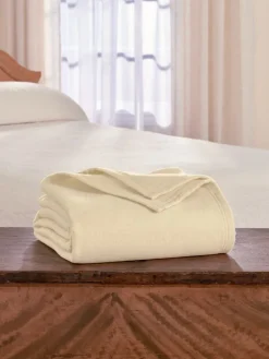 Natural Comfort Wool and Cotton Blanket