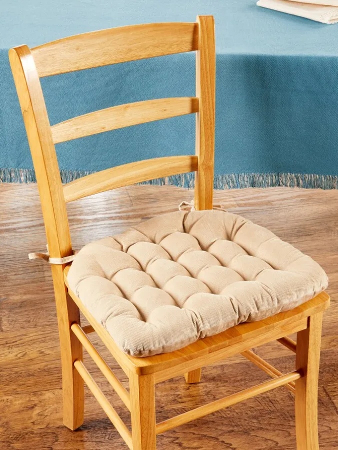 Never-Flatten Chair Cushion, In 2 Sizes