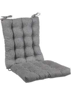 Never-Flatten Essex Check Rocker Cushion Set, In 2 Sizes