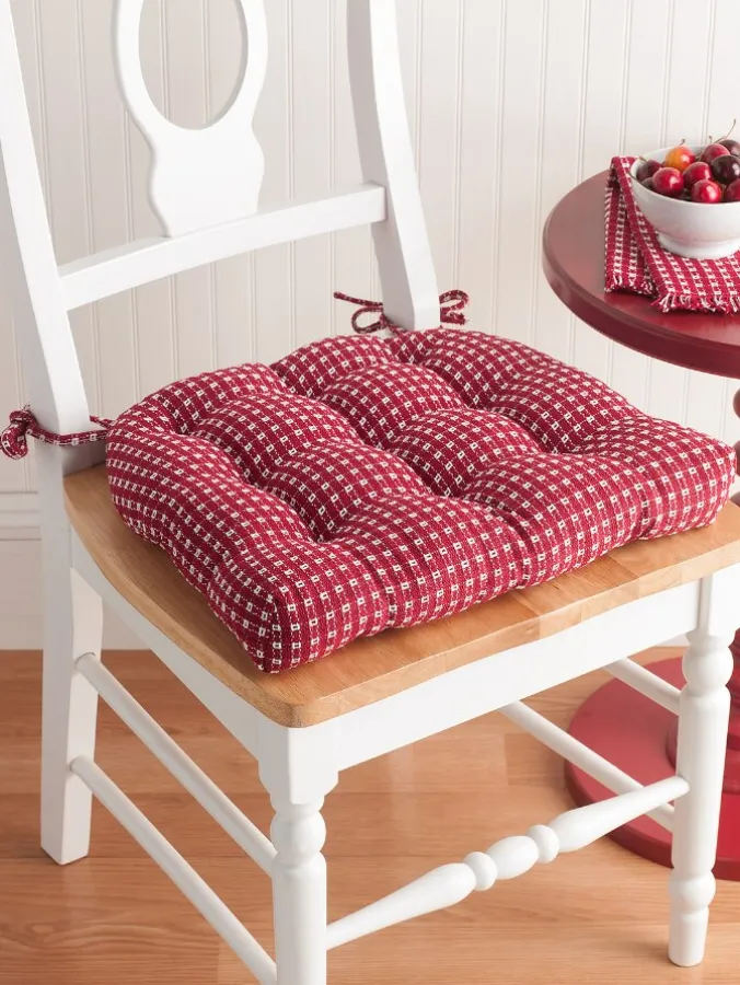 Never-Flatten Original Mountain Weave Chair Cushion, In 2 Sizes