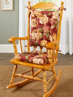 Never-Flatten Tufted Rocker Chair Cushion Set, In 2 Sizes