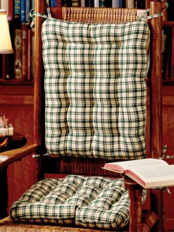 Never-Flatten Tufted Rocker Chair Cushion Set, In 2 Sizes