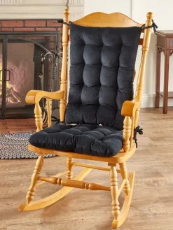 Never-Flatten Tufted Rocker Chair Cushion Set, In 2 Sizes
