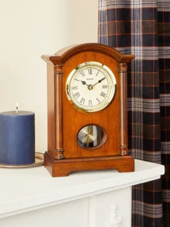 New London Triple-Chime Mantel/Table Clock