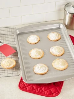 Nonstick Half Sheet Pan With Rack