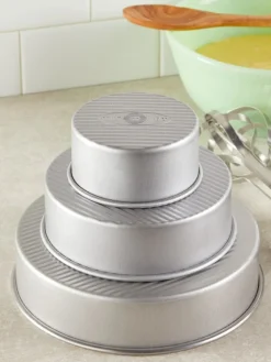 Nonstick Round Cake Pan Set, Set of 3