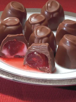 No-Sugar-Added Milk Chocolate Cherry Cordials