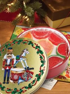 Nutcracker Tin With Fruit Slices