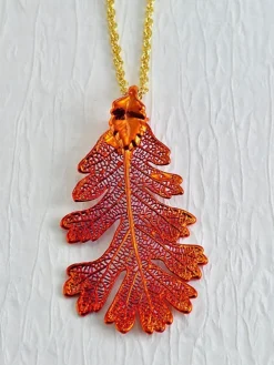 Oak Leaf Necklace
