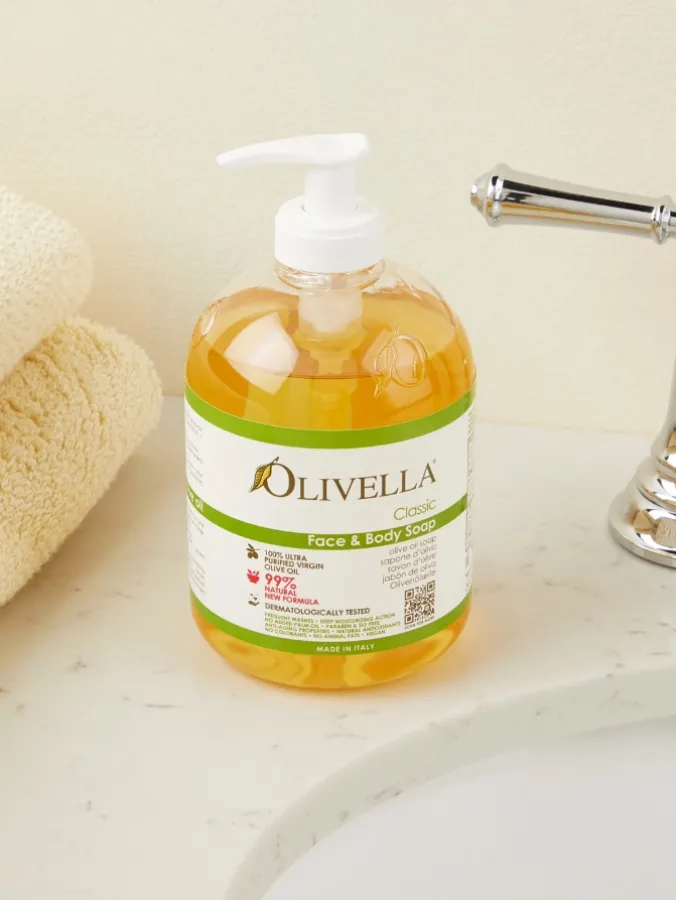 Olivella Liquid Face and Body Soap