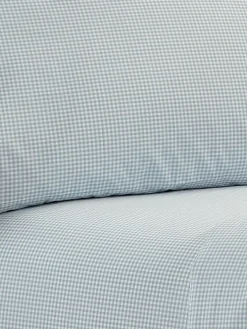 Open-Stock Solid Portuguese Cotton Percale Sheets