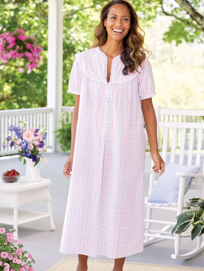 Original Lanz Tyrolean Cotton Lawn Nightgown