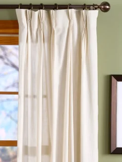 Original Weaver's Cloth 72 Inch Pinch Pleat Curtains by Country Curtains®