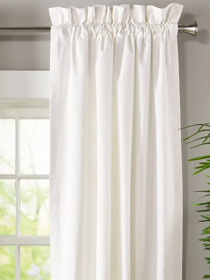 Original Weaver's Cloth Rod Pocket Curtains by Country Curtains®