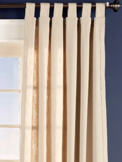Original Weaver's Cloth Tab Top Curtains by Country Curtains®