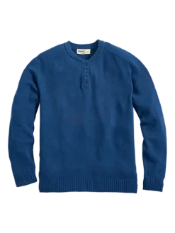 Orton Brothers Cotton Henley Sweater