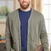 Orton Brothers Cotton Sweatshirt Cardigan