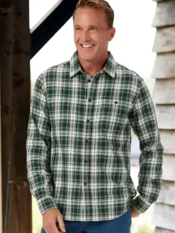 Orton Brothers Cotton Twill Untucked Shirt