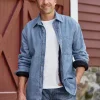 Orton Brothers Fleece-Lined Denim Shirt