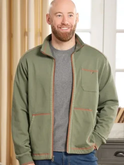 Orton Brothers Full-Zip Fleece Sweatshirt
