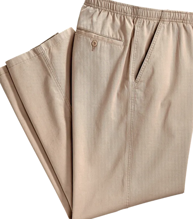 Orton Brothers Garment-Washed Twill Pants