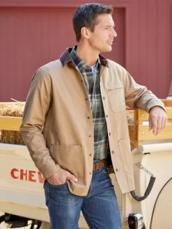 Orton Brothers Lightweight Flannel-Lined Jacket