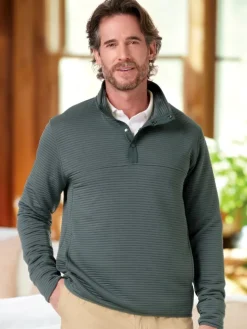 Orton Brothers Lightweight Quarter-Snap Pullover