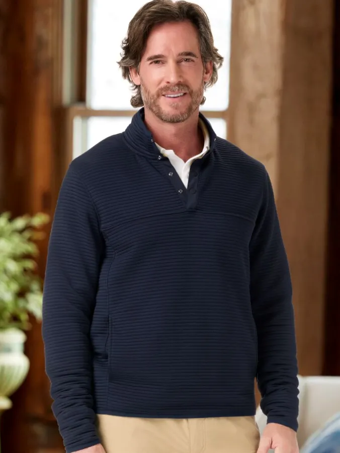 Orton Brothers Lightweight Quarter-Snap Pullover