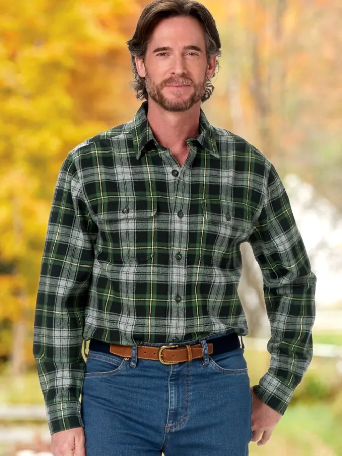 Orton Brothers® Midweight Flannel Shirt