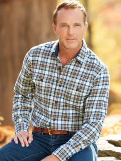 Orton Brothers® Midweight Flannel Shirt