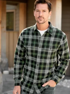 Orton Brothers® Midweight Flannel Shirt
