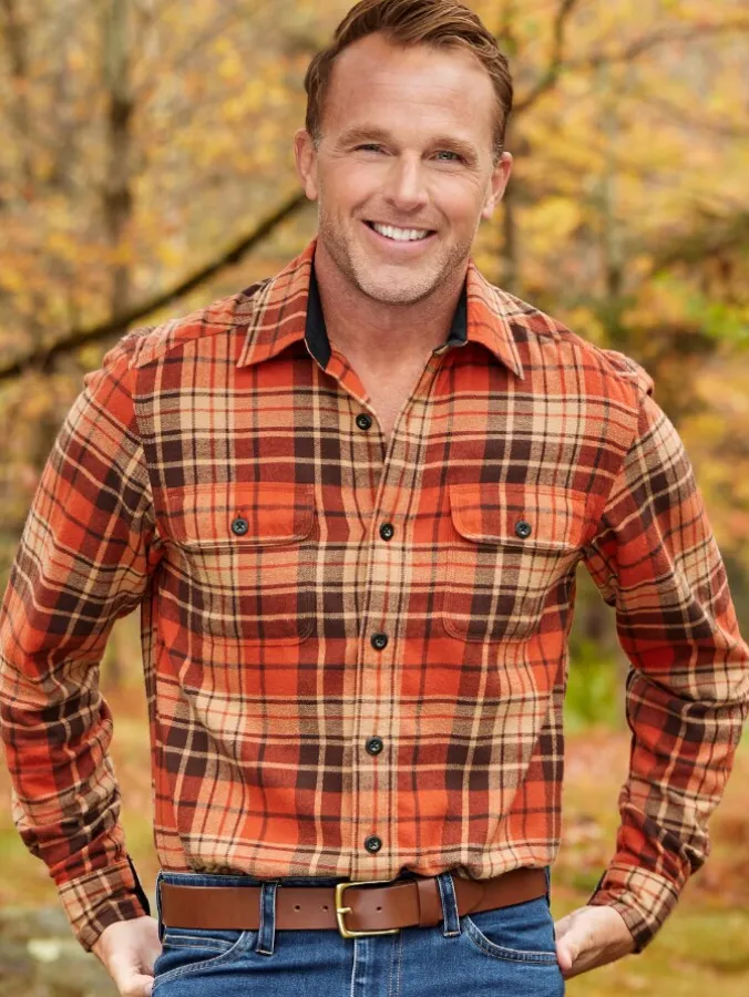 Orton Brothers® Midweight Flannel Shirt