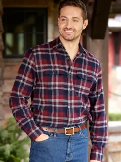 Orton Brothers® Midweight Flannel Shirt