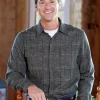 Orton Brothers Midweight Tonal Plaid Flannel Shirt