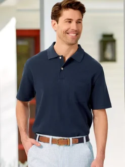 Orton Brothers Pique-Knit Short-Sleeve Polo Shirt