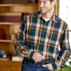 Orton Brother's Plaid Flannel Shirt Jacket