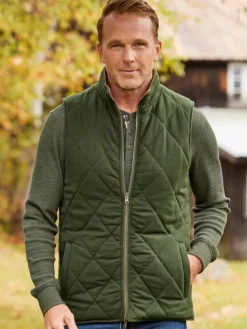 Orton Brothers Reversible Quilted Flannel Vest