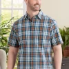 Orton Brothers Short-Sleeve Men's Madras Shirt