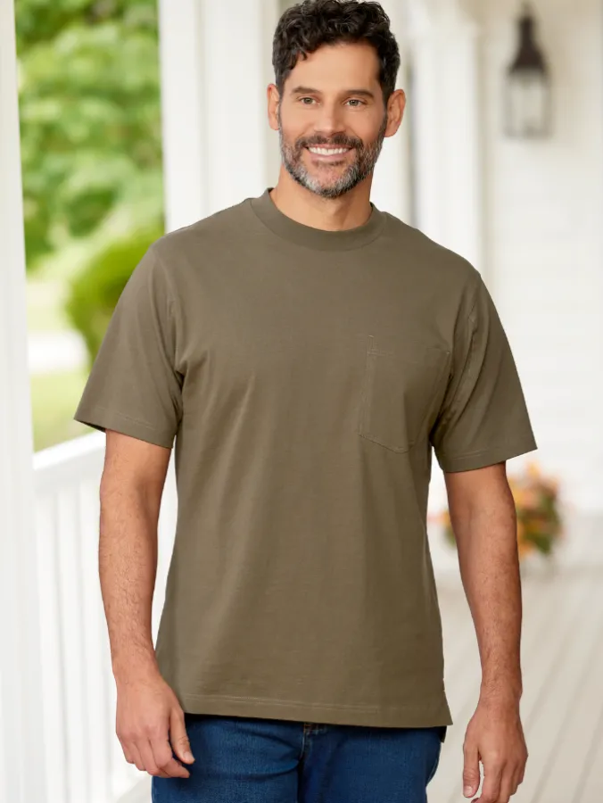Orton Brothers Short-Sleeve Pocket Crewneck T-Shirt