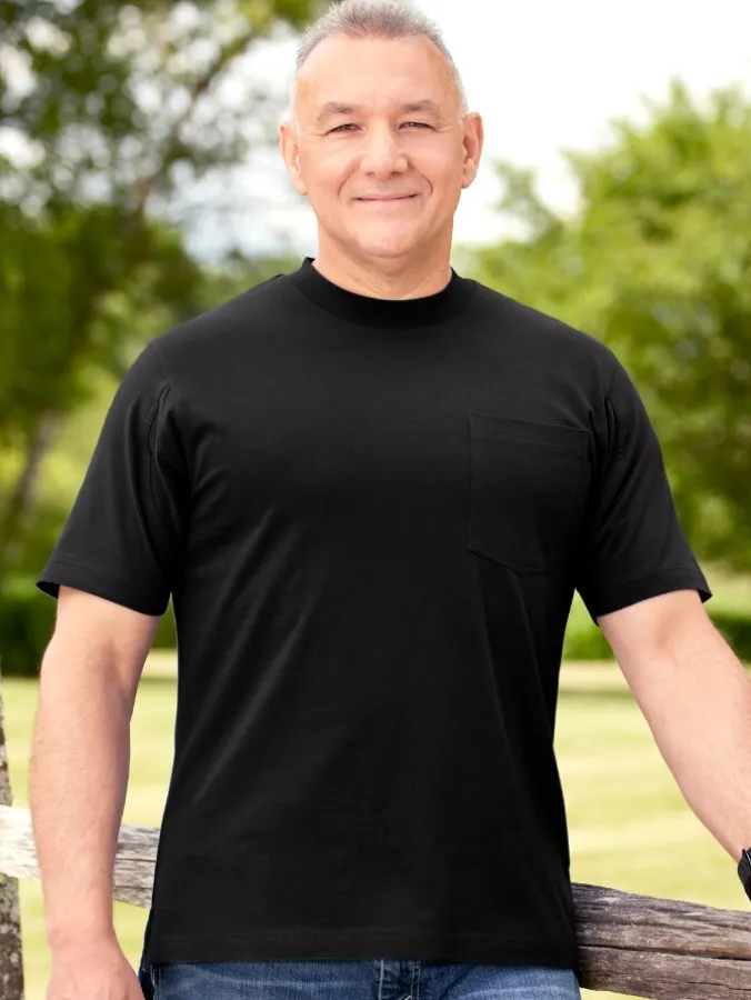 Orton Brothers Short-Sleeve Pocket Crewneck T-Shirt