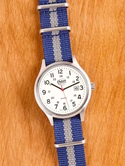Orton Brothers Weekender Watch With Striped Nylon Band