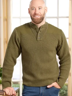 Orton Brothers Wool Henley Sweater