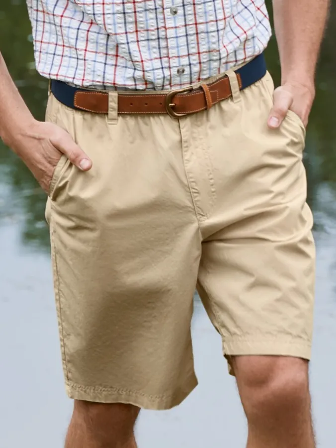 Orton Brothers Woven Cotton Classic Comfort Shorts