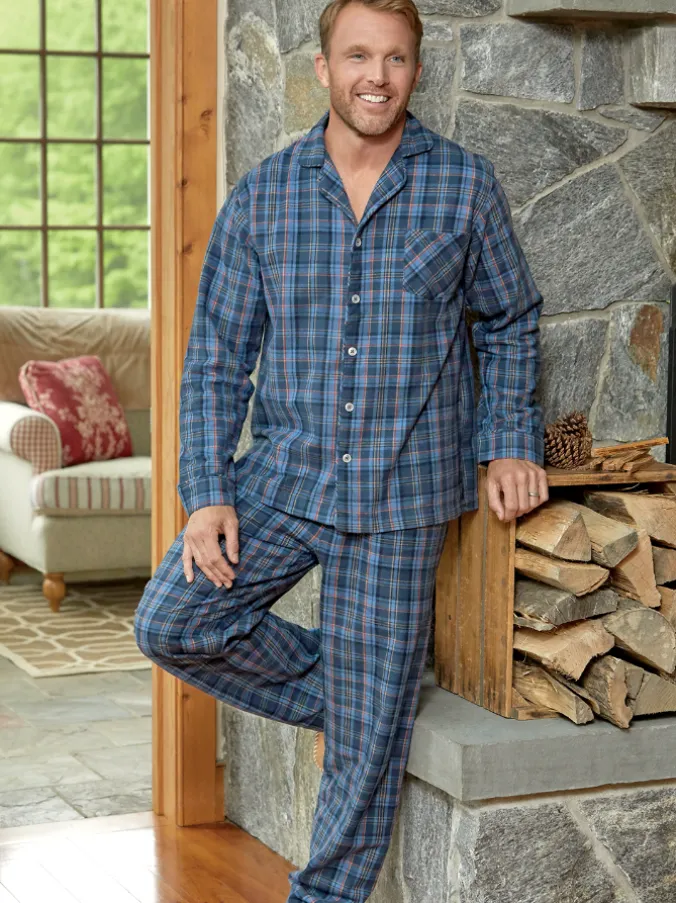 Orton Family Plaid Portuguese Flannel Pajama Set