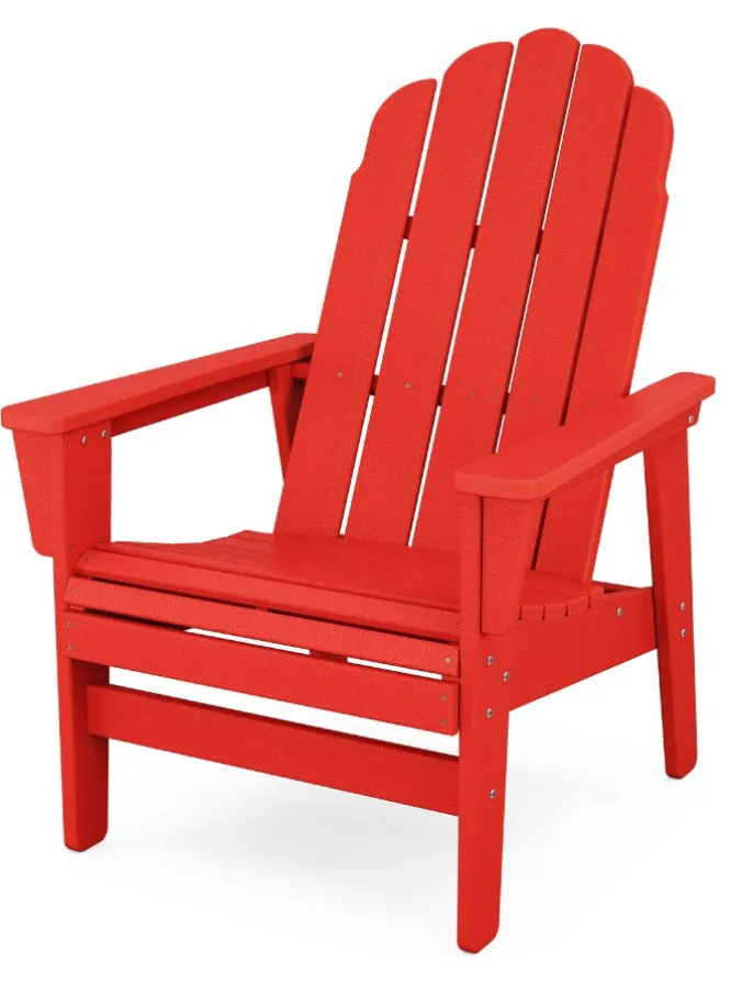 Outdoor Easy In and Out Poly Adirondack Chair